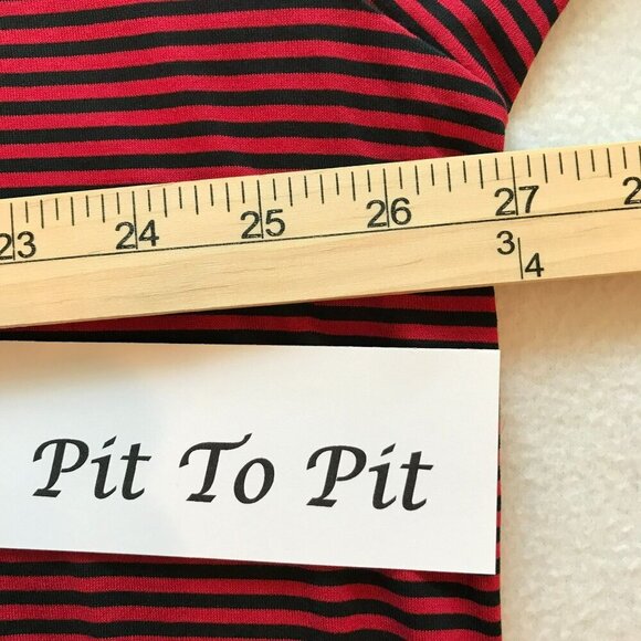 Polo Golf by Ralph Lauren Men's 2-Button Striped Polo Shirt Sz XXL in Red, Black - Picture 12 of 14